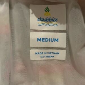 Chubbies Aztecs size M swim like new 5.5” without tags